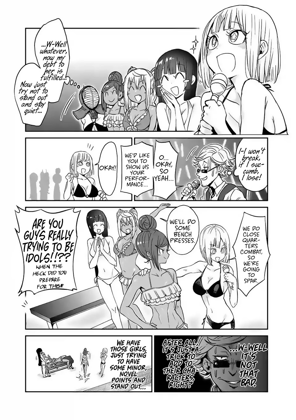 Danberu nan kiro moteru? Chapter 23 page 11 - Chapter 23: Idol Audition Part 2