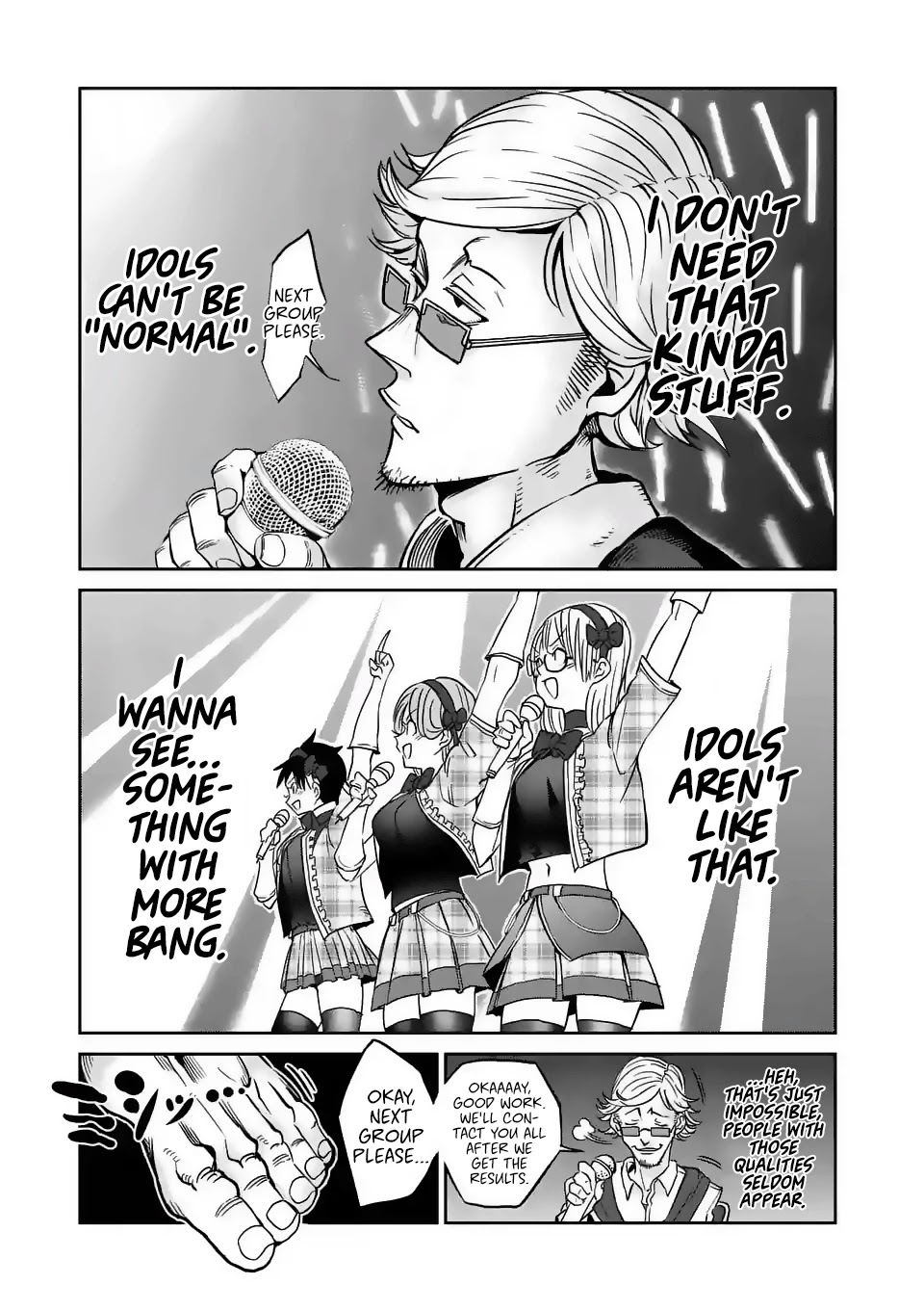 Danberu nan kiro moteru? Chapter 23 page 5 - Chapter 23: Idol Audition Part 2