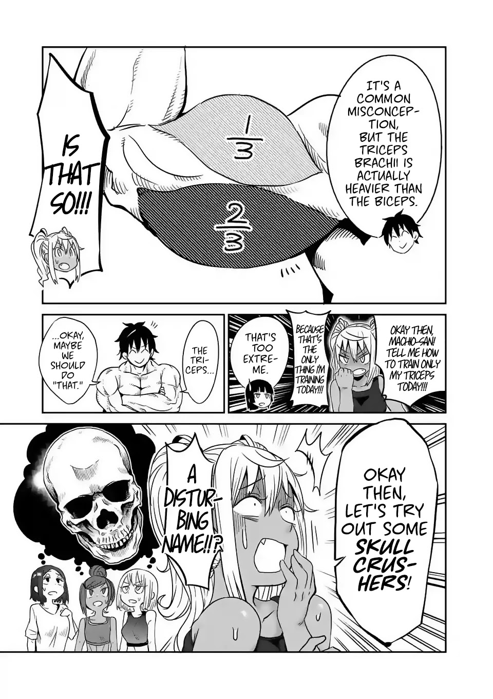 Danberu nan kiro moteru? Chapter 24 page 11 - Chapter 24: Skull Crusher