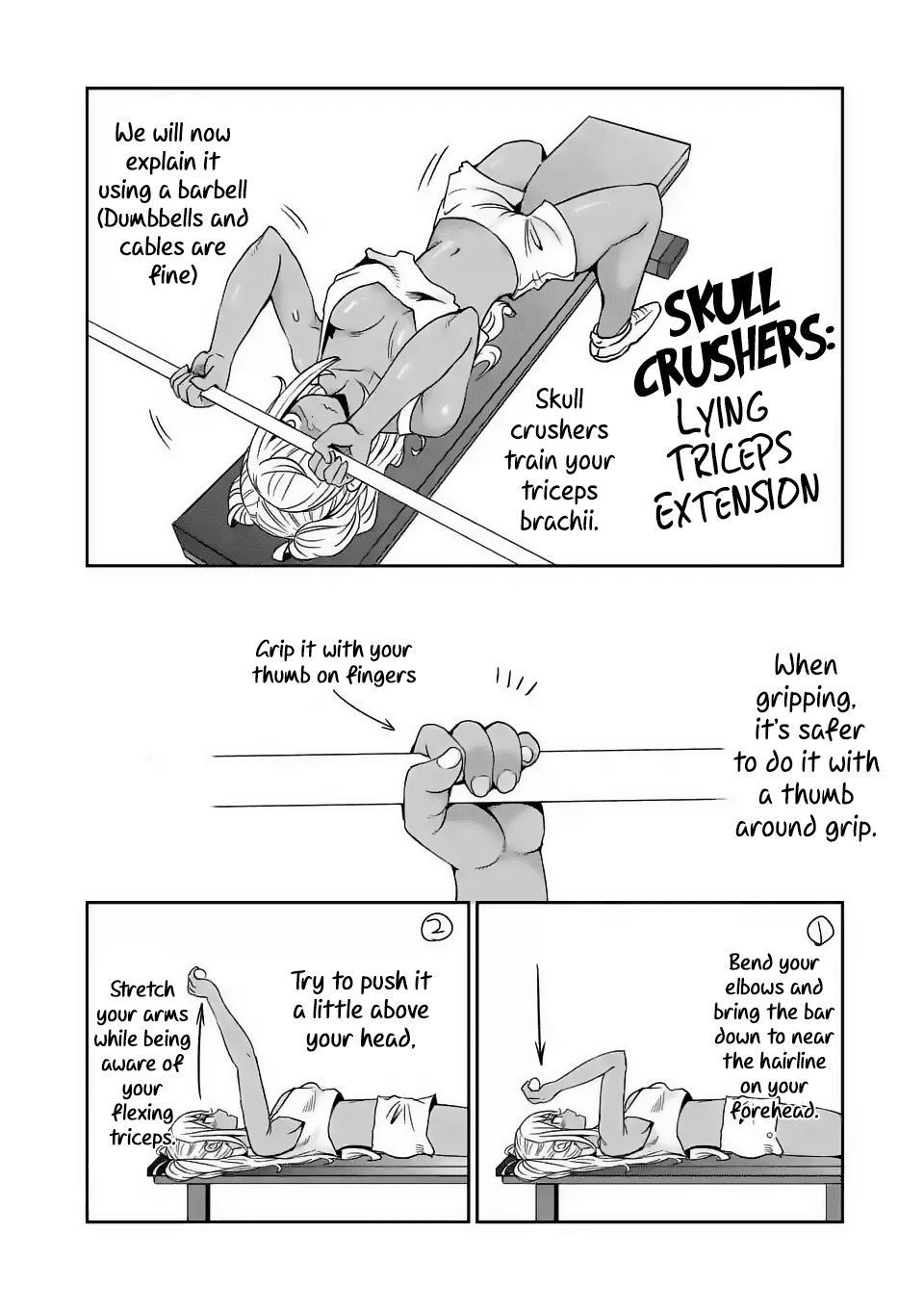 Danberu nan kiro moteru? Chapter 24 page 12 - Chapter 24: Skull Crusher