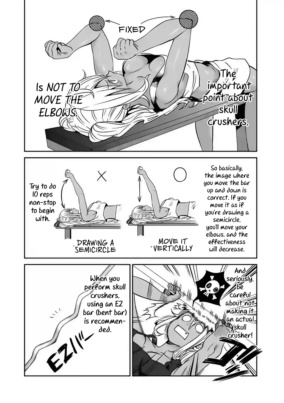 Danberu nan kiro moteru? Chapter 24 page 13 - Chapter 24: Skull Crusher
