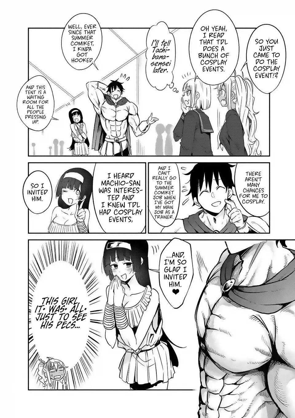 Danberu nan kiro moteru? Chapter 26 page 11 - Chapter 26: Incline Bench Press