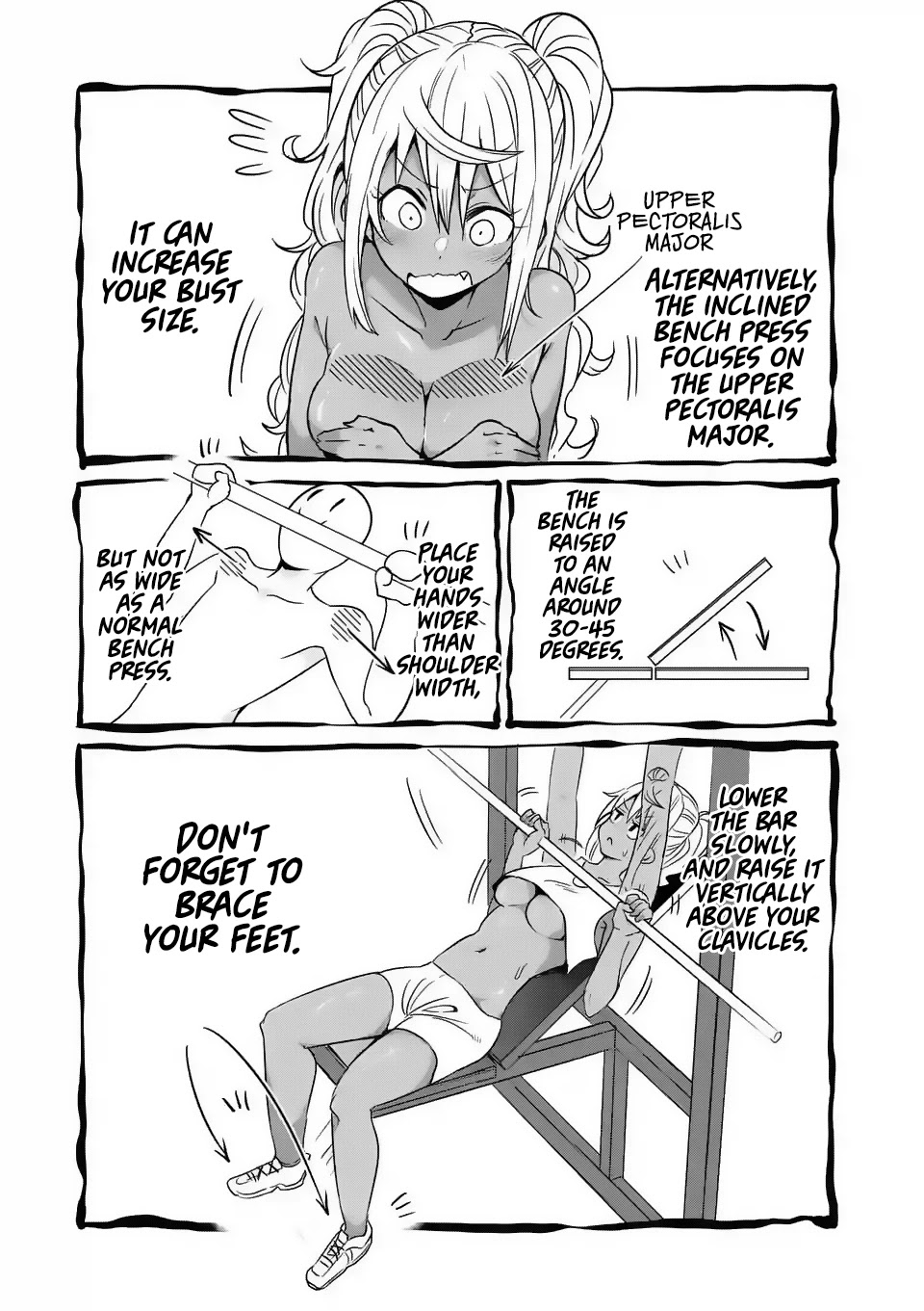 Danberu nan kiro moteru? Chapter 26 page 14 - Chapter 26: Incline Bench Press