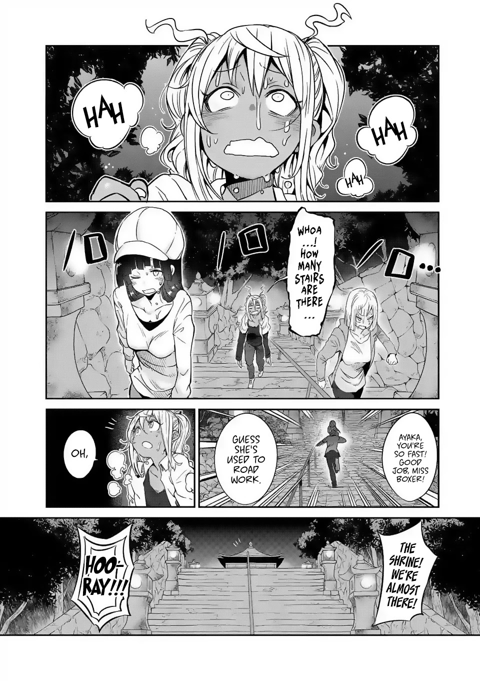 Danberu nan kiro moteru? Chapter 27 page 11 - Chapter 27: Stair Climb