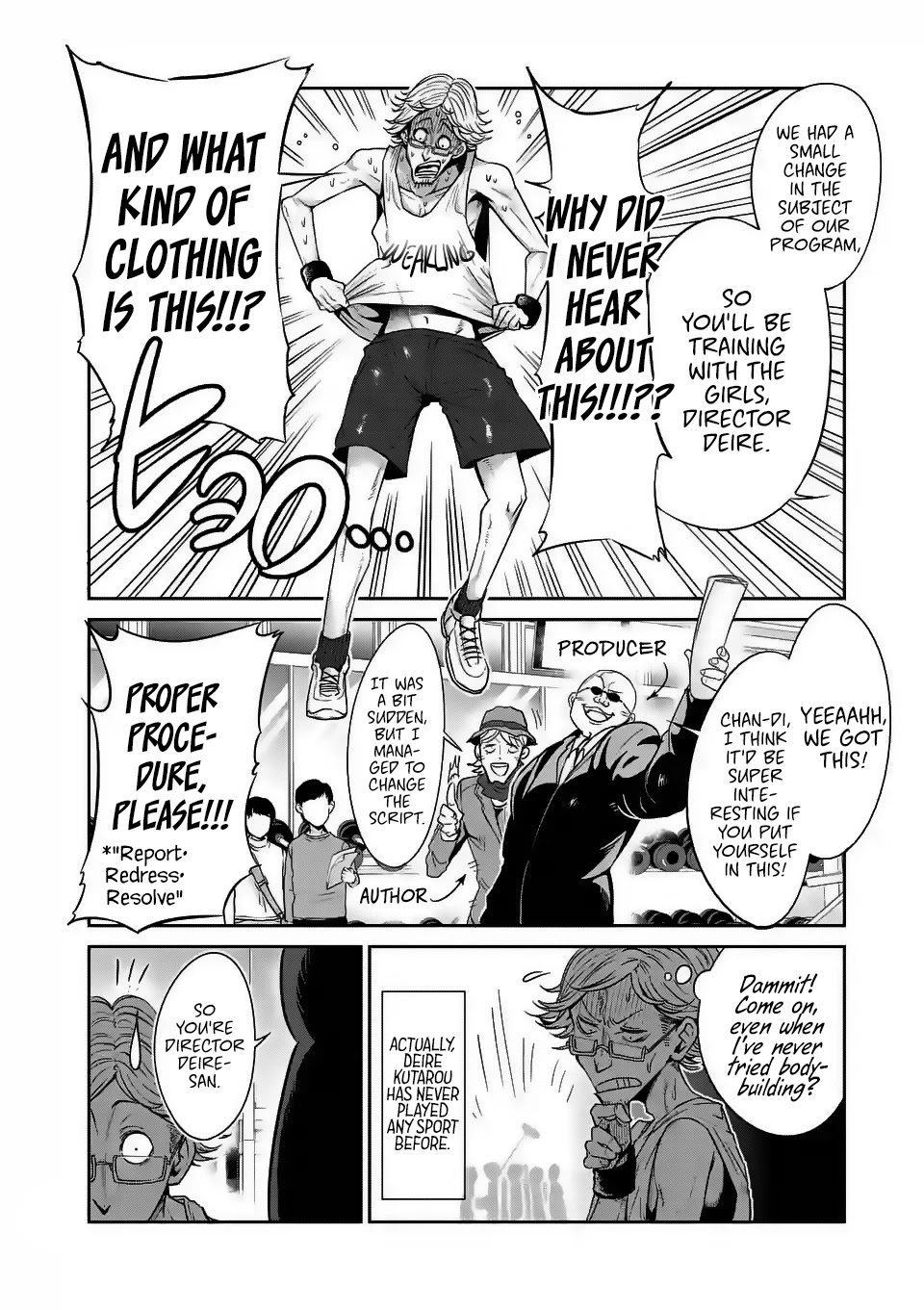 Danberu nan kiro moteru? Chapter 31 page 5 - Chapter 31: Calf Raise