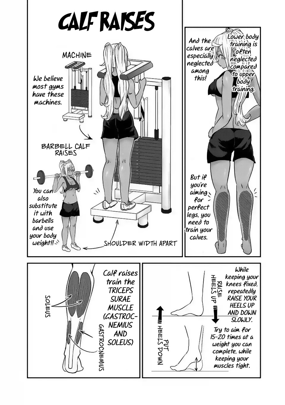 Danberu nan kiro moteru? Chapter 31 page 9 - Chapter 31: Calf Raise