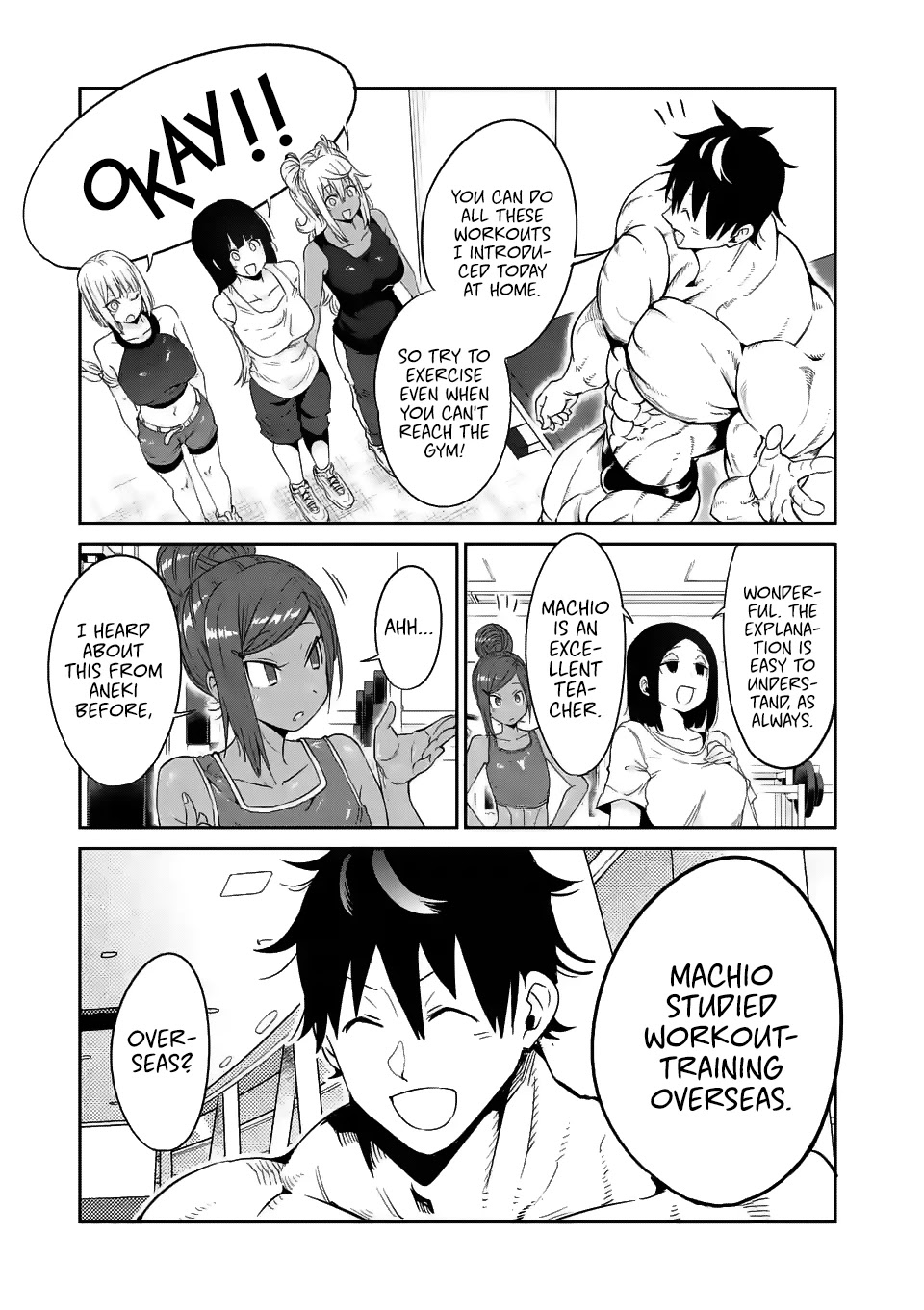 Danberu nan kiro moteru? Chapter 32 page 10 - Chapter 32: Marathon Training