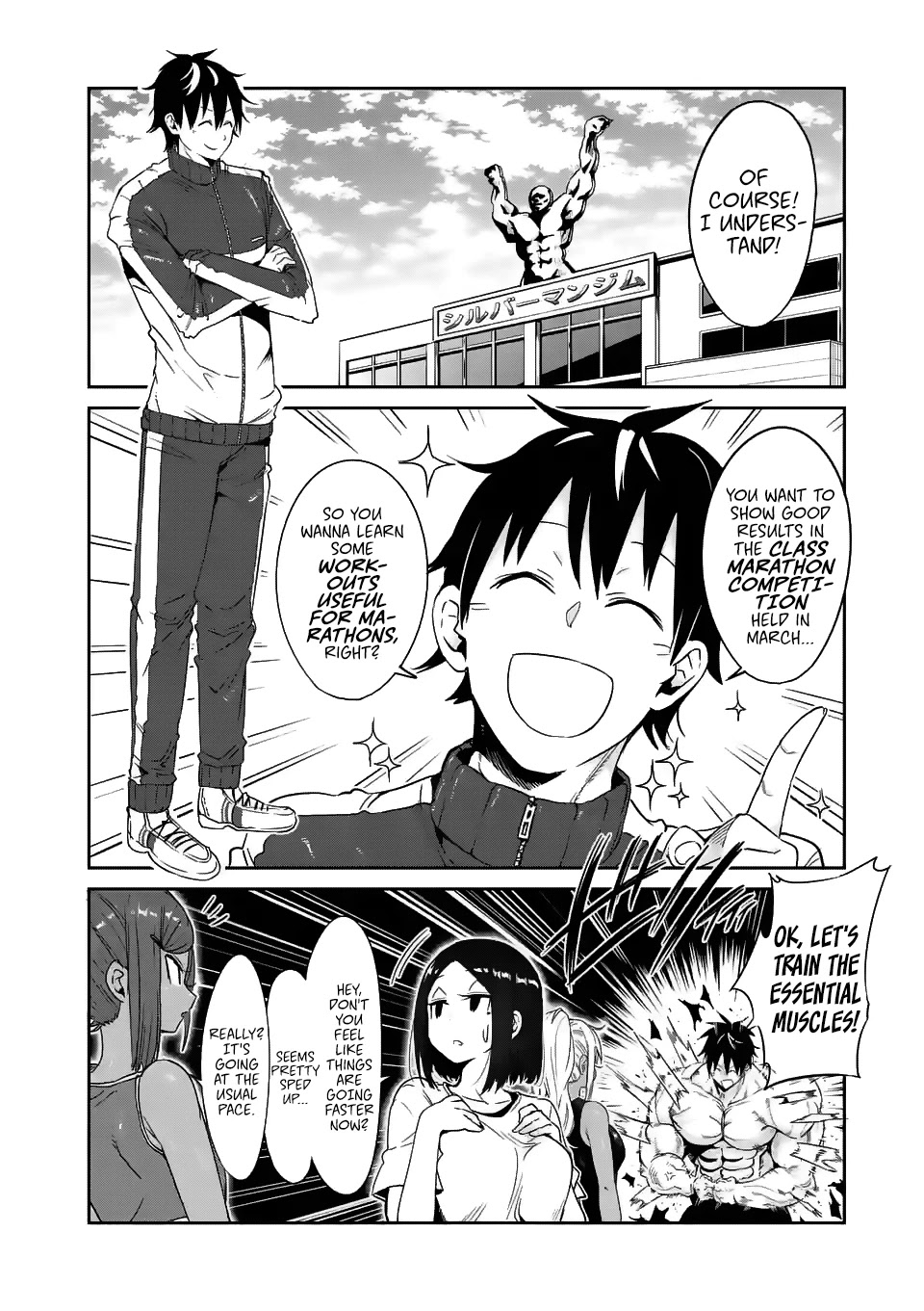 Danberu nan kiro moteru? Chapter 32 page 5 - Chapter 32: Marathon Training