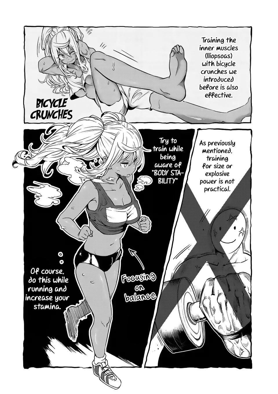 Danberu nan kiro moteru? Chapter 32 page 8 - Chapter 32: Marathon Training