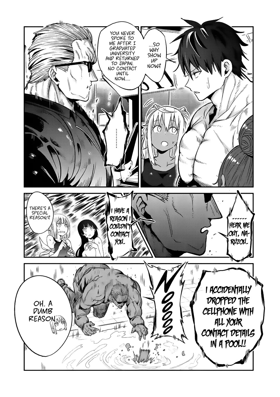 Danberu nan kiro moteru? Chapter 33 page 6 - Chapter 33: Grip Training