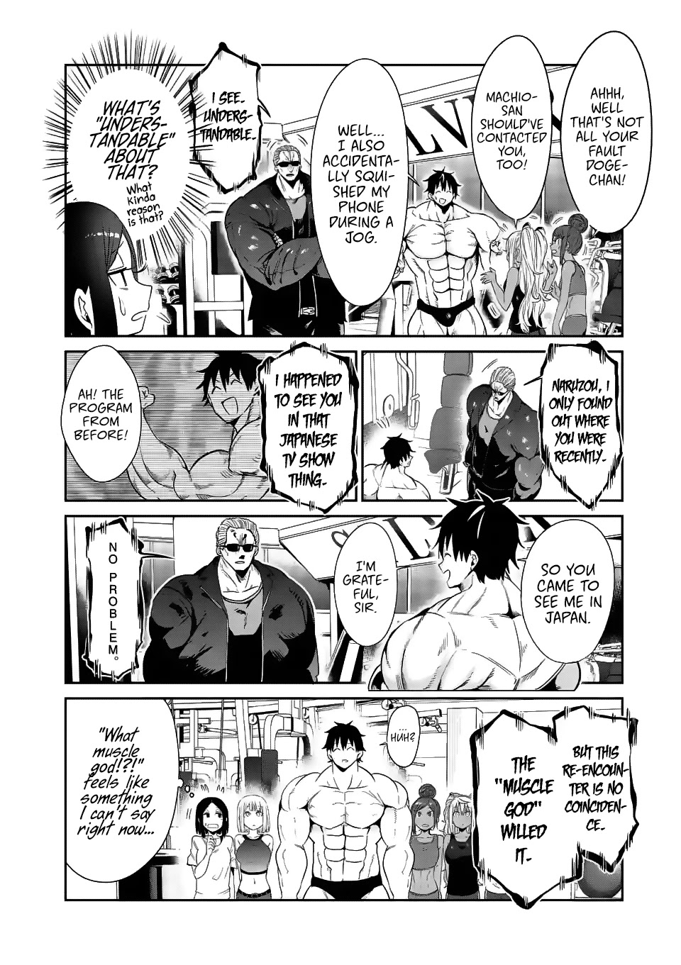 Danberu nan kiro moteru? Chapter 33 page 7 - Chapter 33: Grip Training