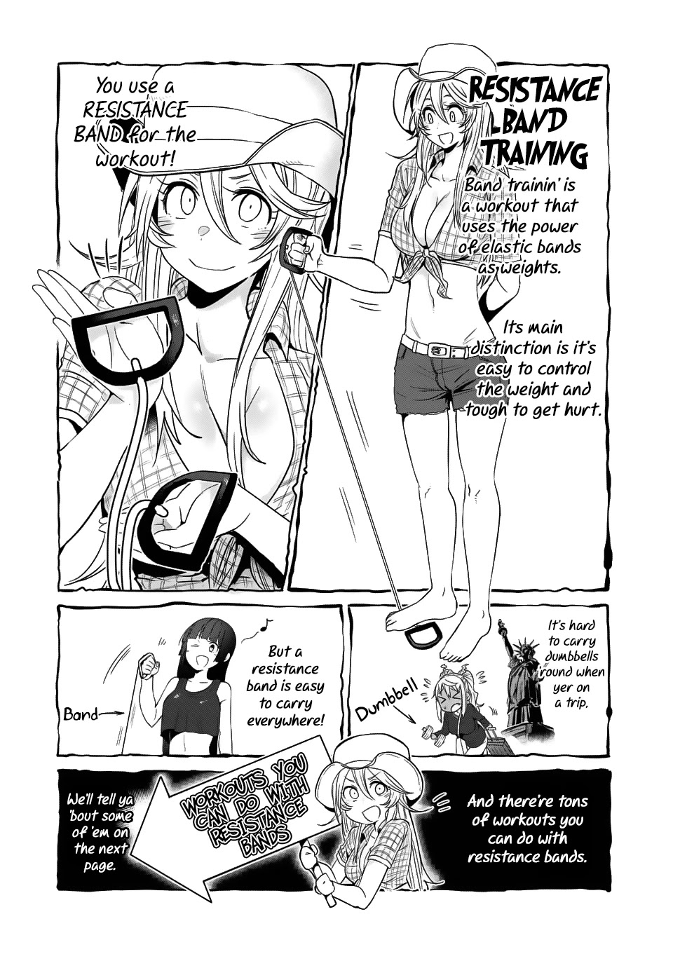 Danberu nan kiro moteru? Chapter 35 page 10 - Chapter 35: Resistance Training