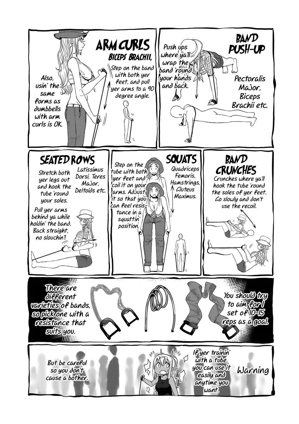 Danberu nan kiro moteru? Chapter 35 page 11 - Chapter 35: Resistance Training