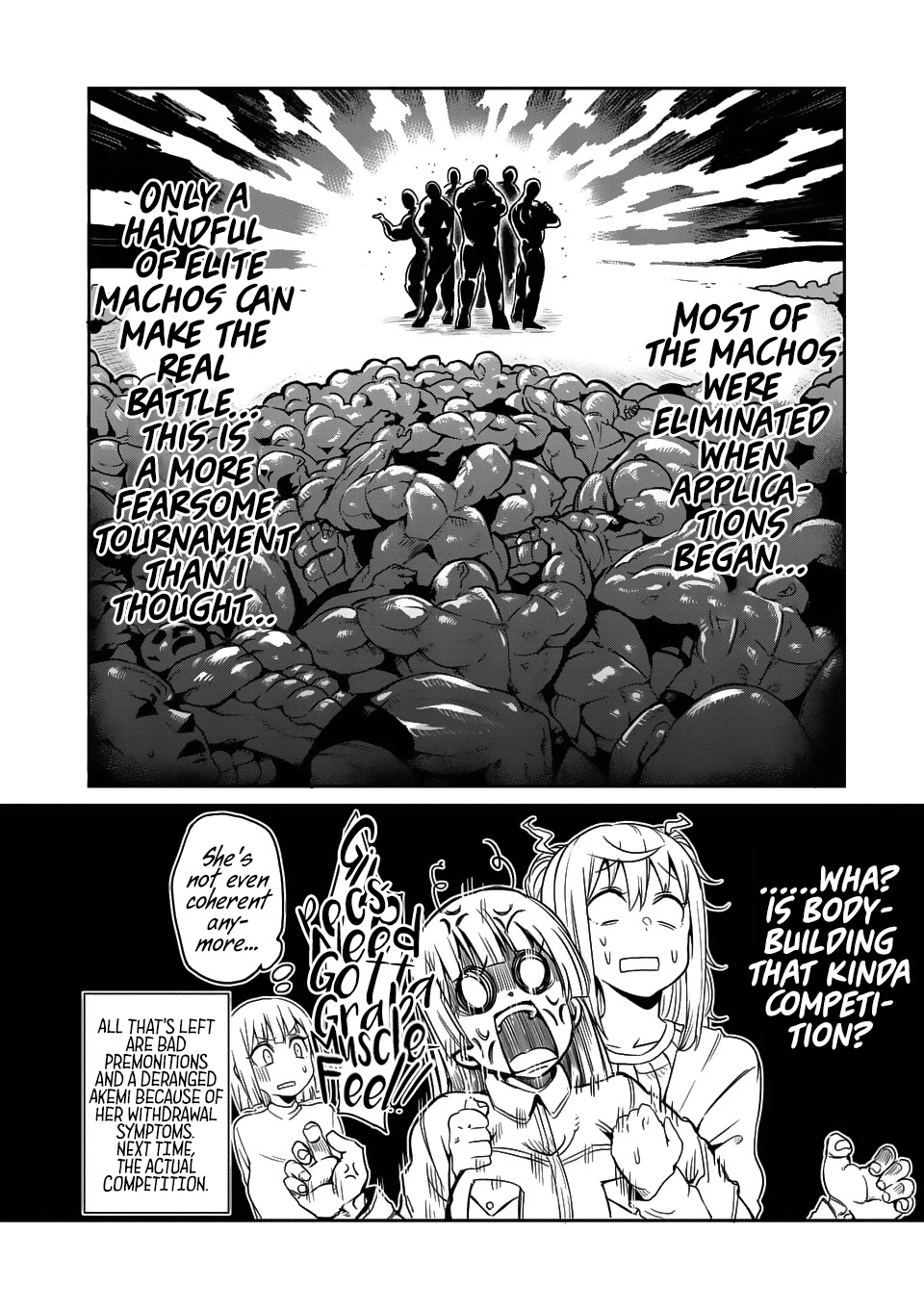 Danberu nan kiro moteru? Chapter 35 page 15 - Chapter 35: Resistance Training