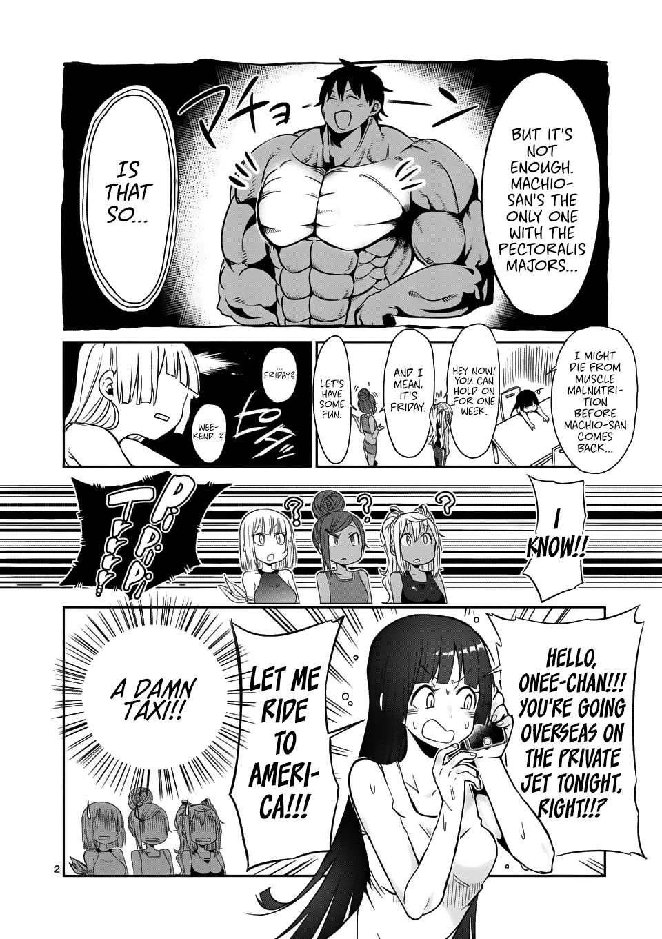 Danberu nan kiro moteru? Chapter 35 page 3 - Chapter 35: Resistance Training