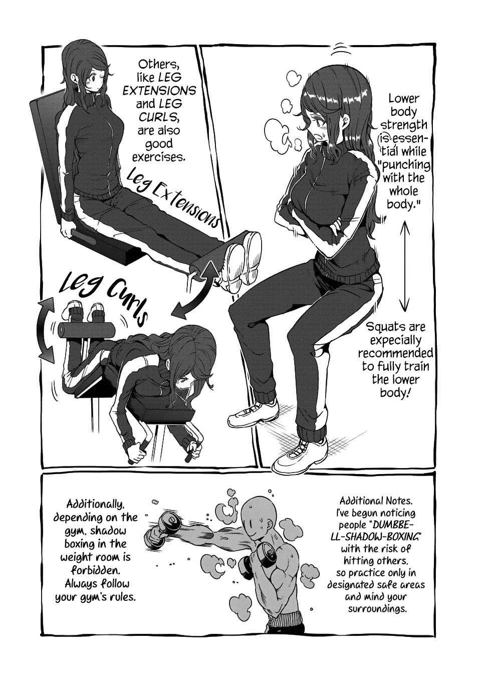 Danberu nan kiro moteru? Chapter 38 page 10 - Chapter 38: Boxing Training