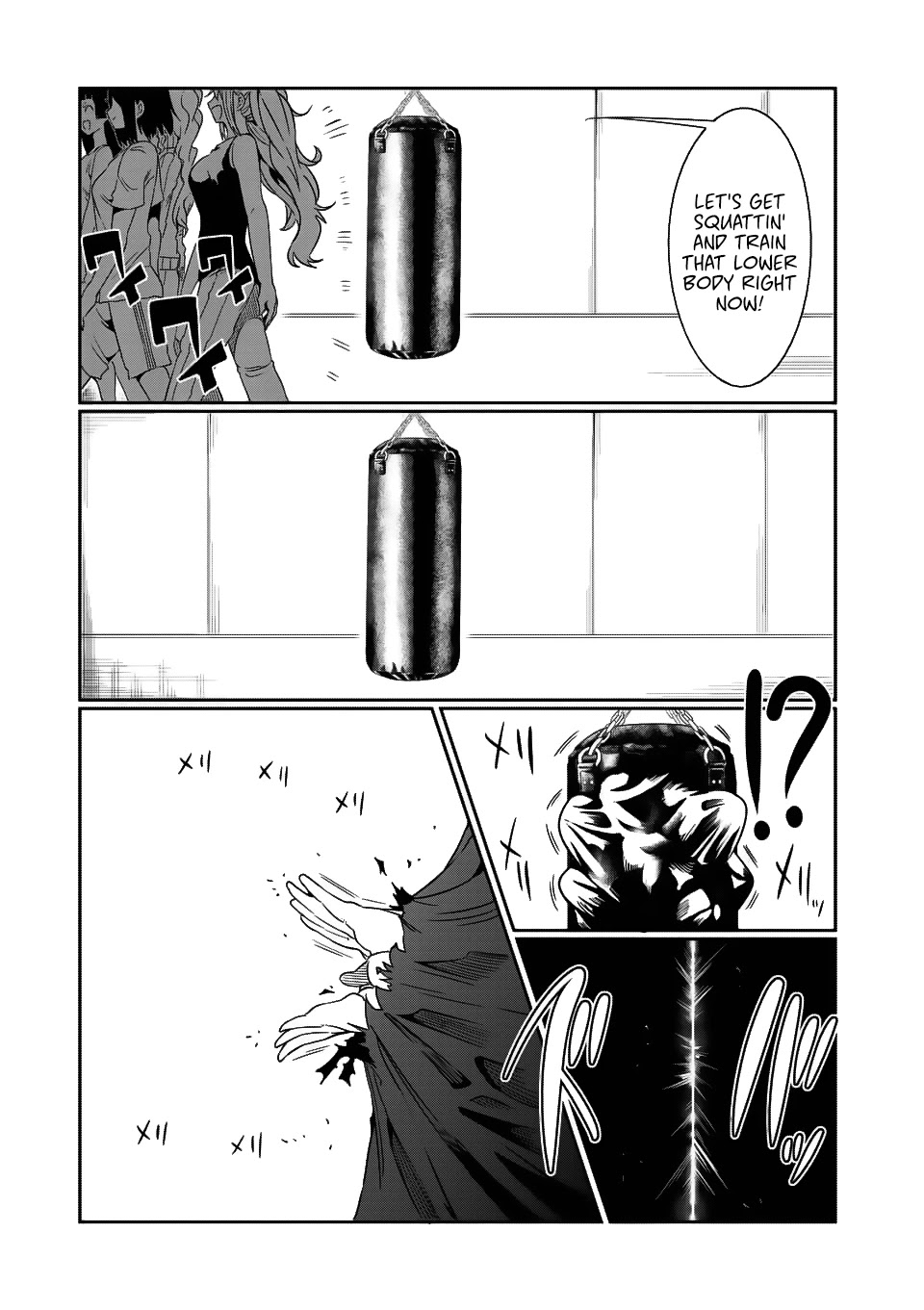 Danberu nan kiro moteru? Chapter 38 page 14 - Chapter 38: Boxing Training