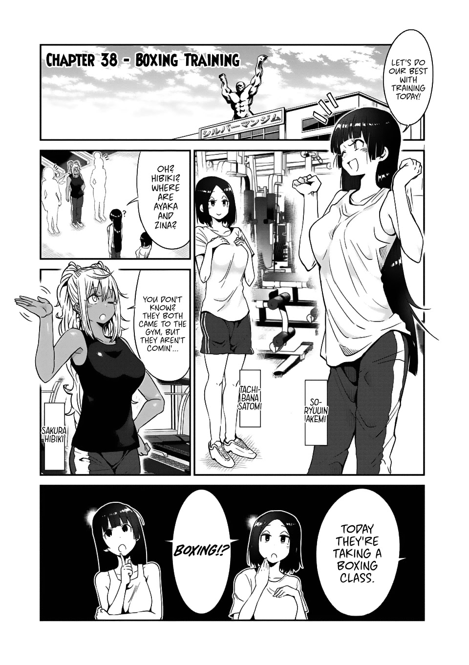 Danberu nan kiro moteru? Chapter 38 page 2 - Chapter 38: Boxing Training