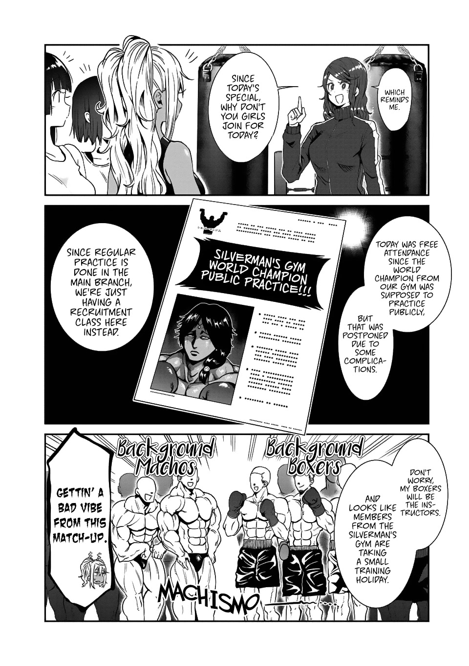 Danberu nan kiro moteru? Chapter 38 page 5 - Chapter 38: Boxing Training