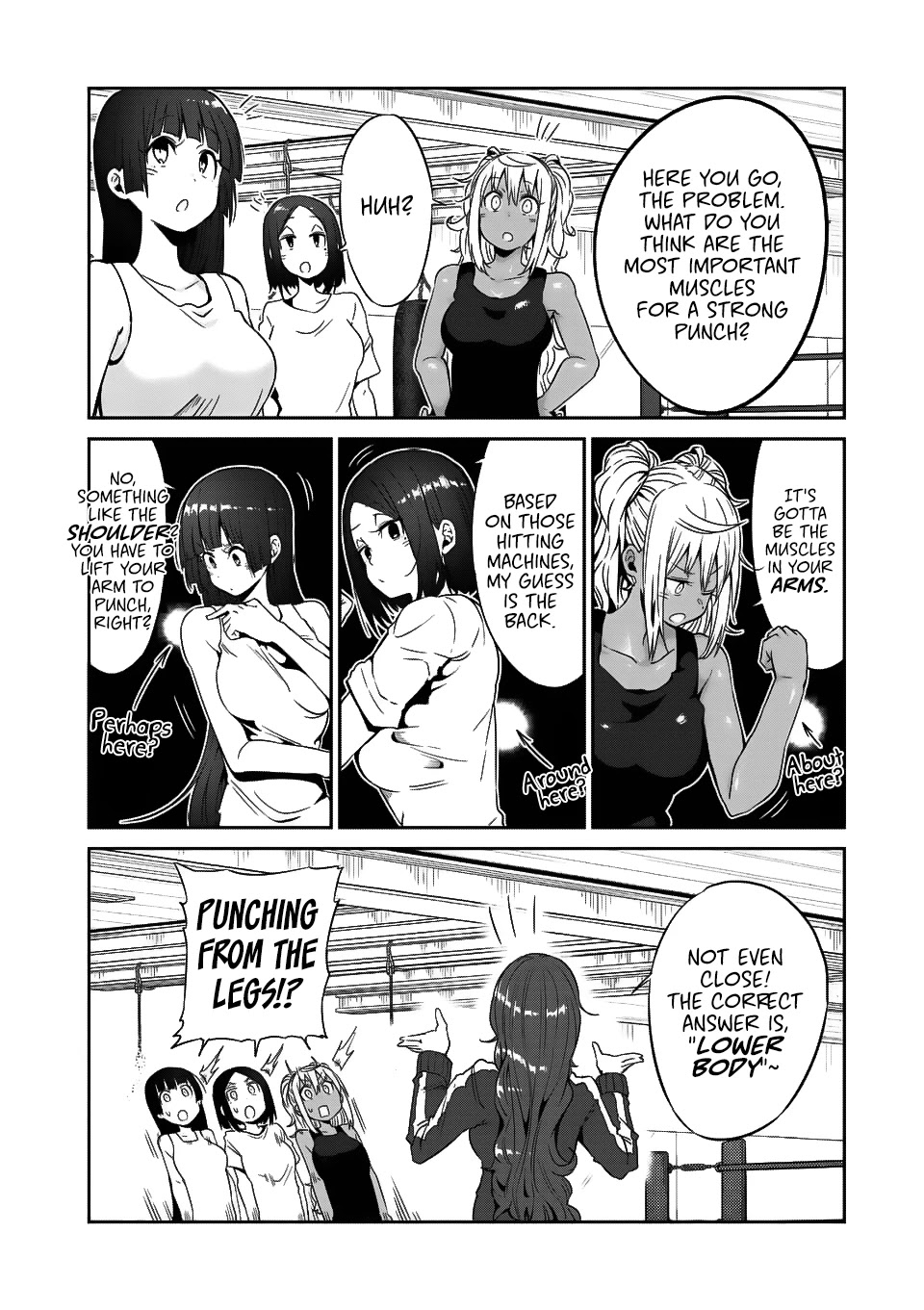 Danberu nan kiro moteru? Chapter 38 page 7 - Chapter 38: Boxing Training