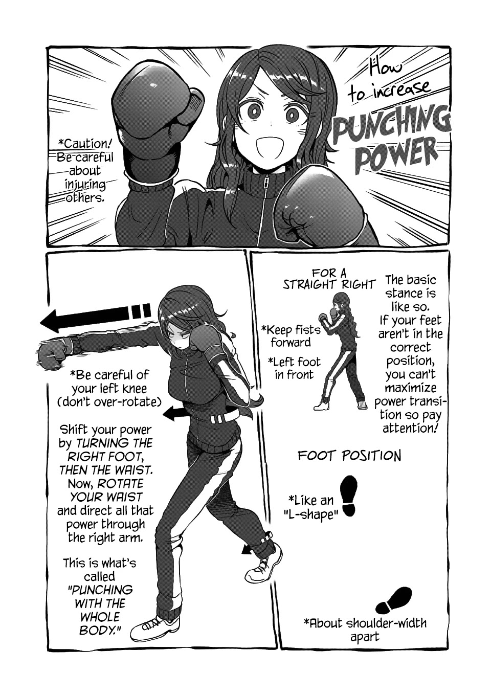 Danberu nan kiro moteru? Chapter 38 page 9 - Chapter 38: Boxing Training