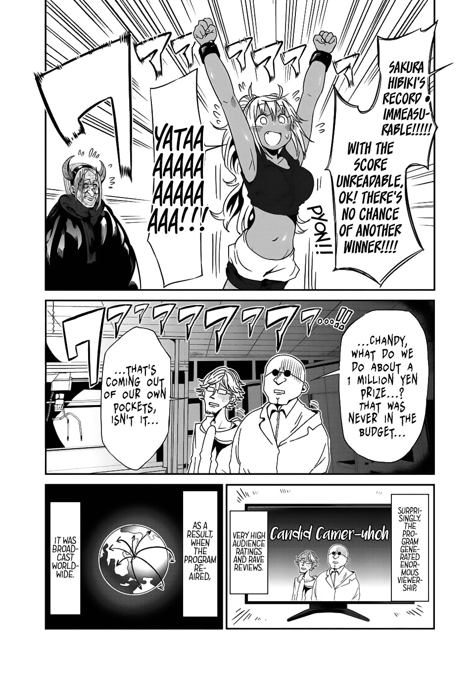 Danberu nan kiro moteru? Chapter 39 page 13 - Chapter 39: Punching Machine Contest