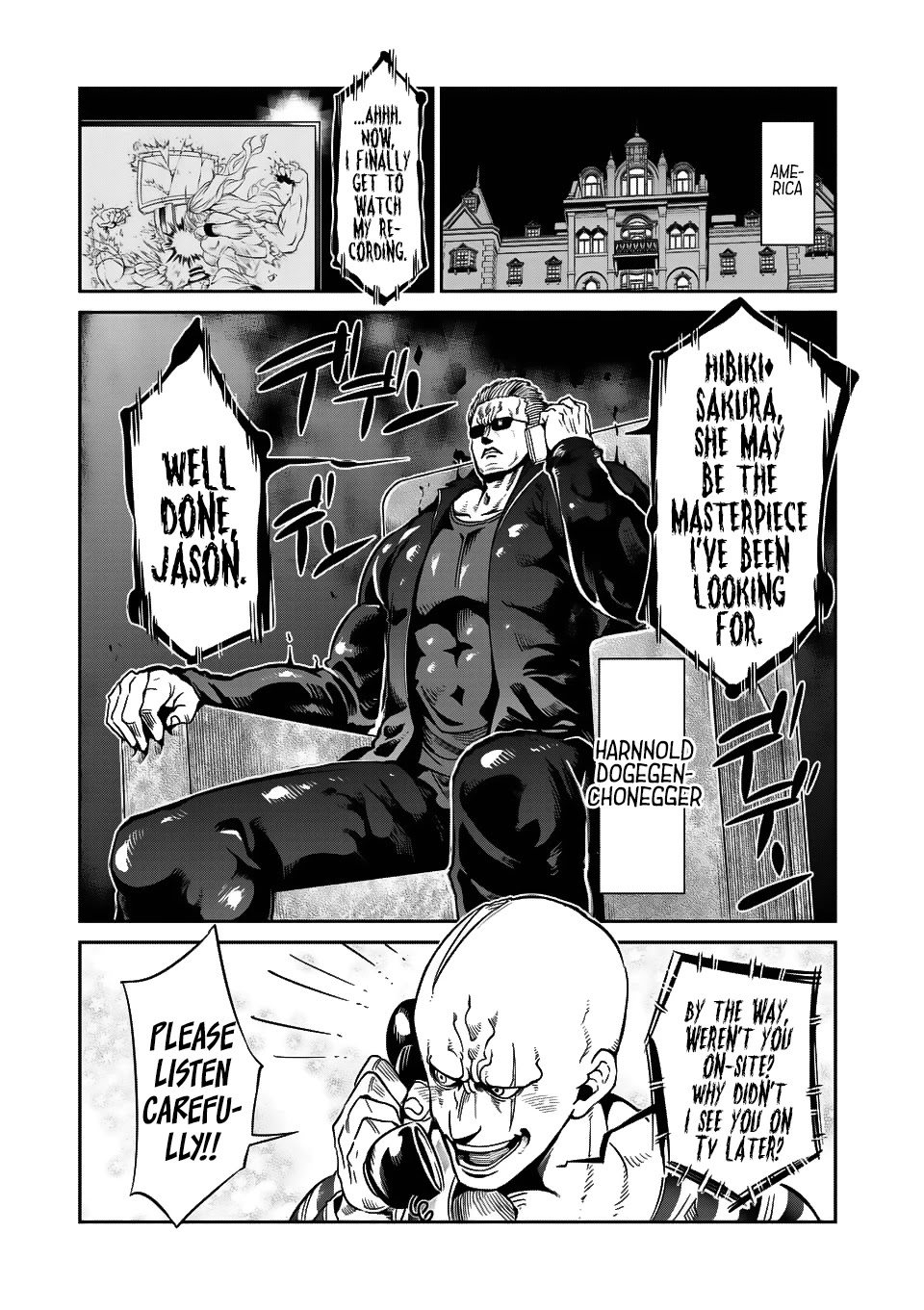 Danberu nan kiro moteru? Chapter 39 page 14 - Chapter 39: Punching Machine Contest