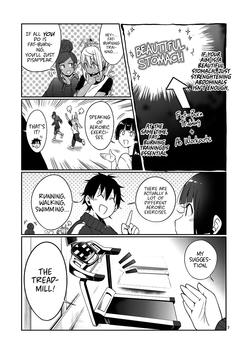 Danberu nan kiro moteru? Chapter 40 page 8 - Chapter 40: Fat-Burning