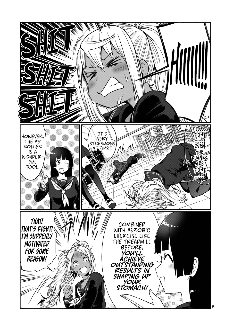Danberu nan kiro moteru? Chapter 41 page 10 - Chapter 41: Ab Roller