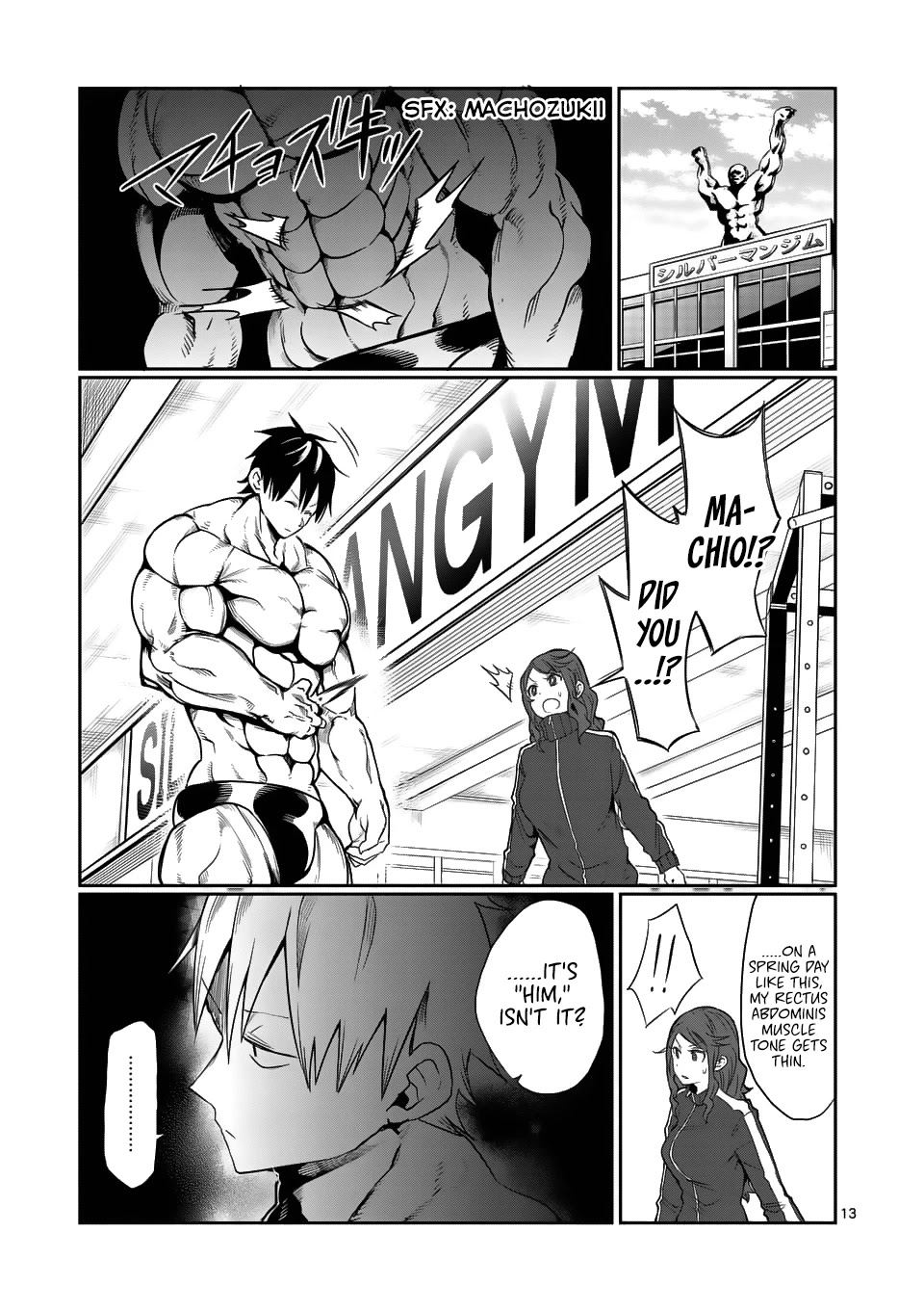 Danberu nan kiro moteru? Chapter 41 page 14 - Chapter 41: Ab Roller