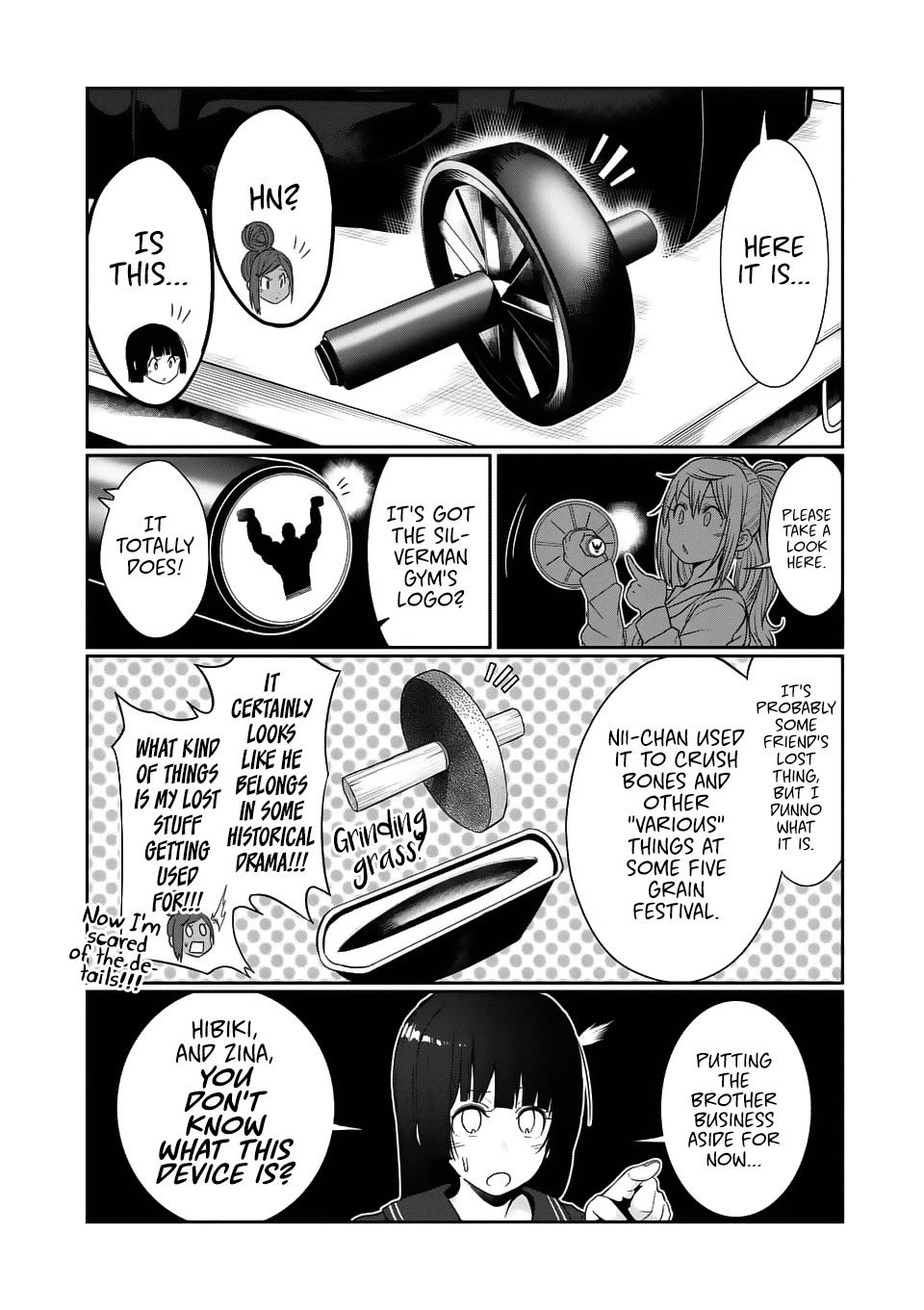 Danberu nan kiro moteru? Chapter 41 page 5 - Chapter 41: Ab Roller