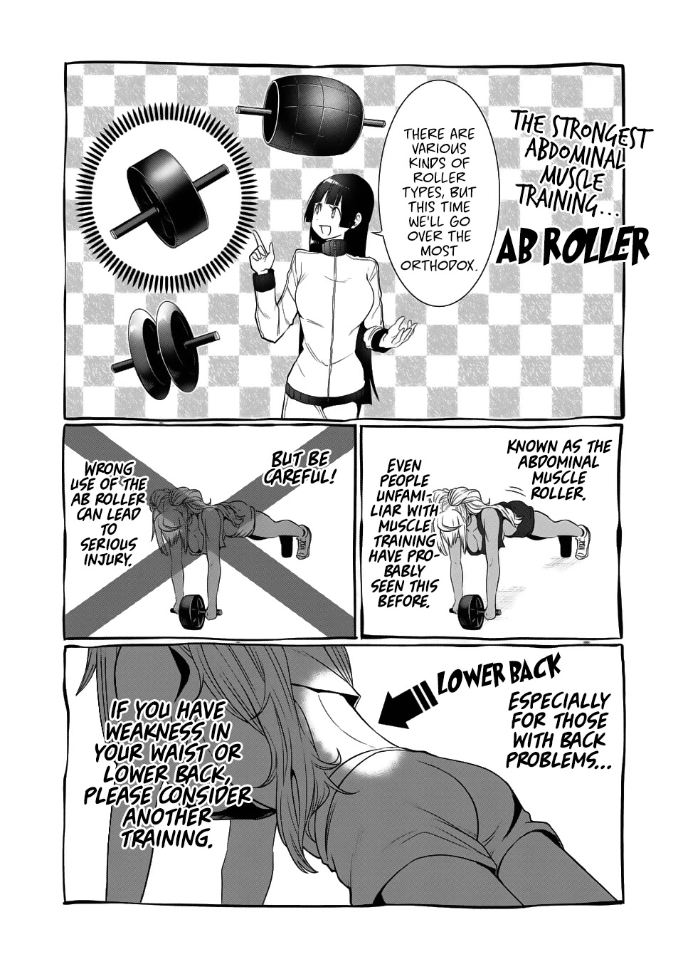 Danberu nan kiro moteru? Chapter 41 page 7 - Chapter 41: Ab Roller