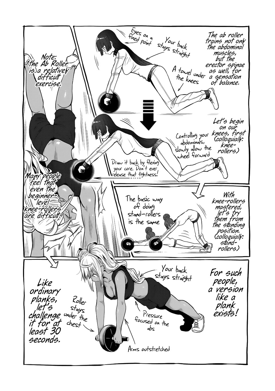 Danberu nan kiro moteru? Chapter 41 page 8 - Chapter 41: Ab Roller