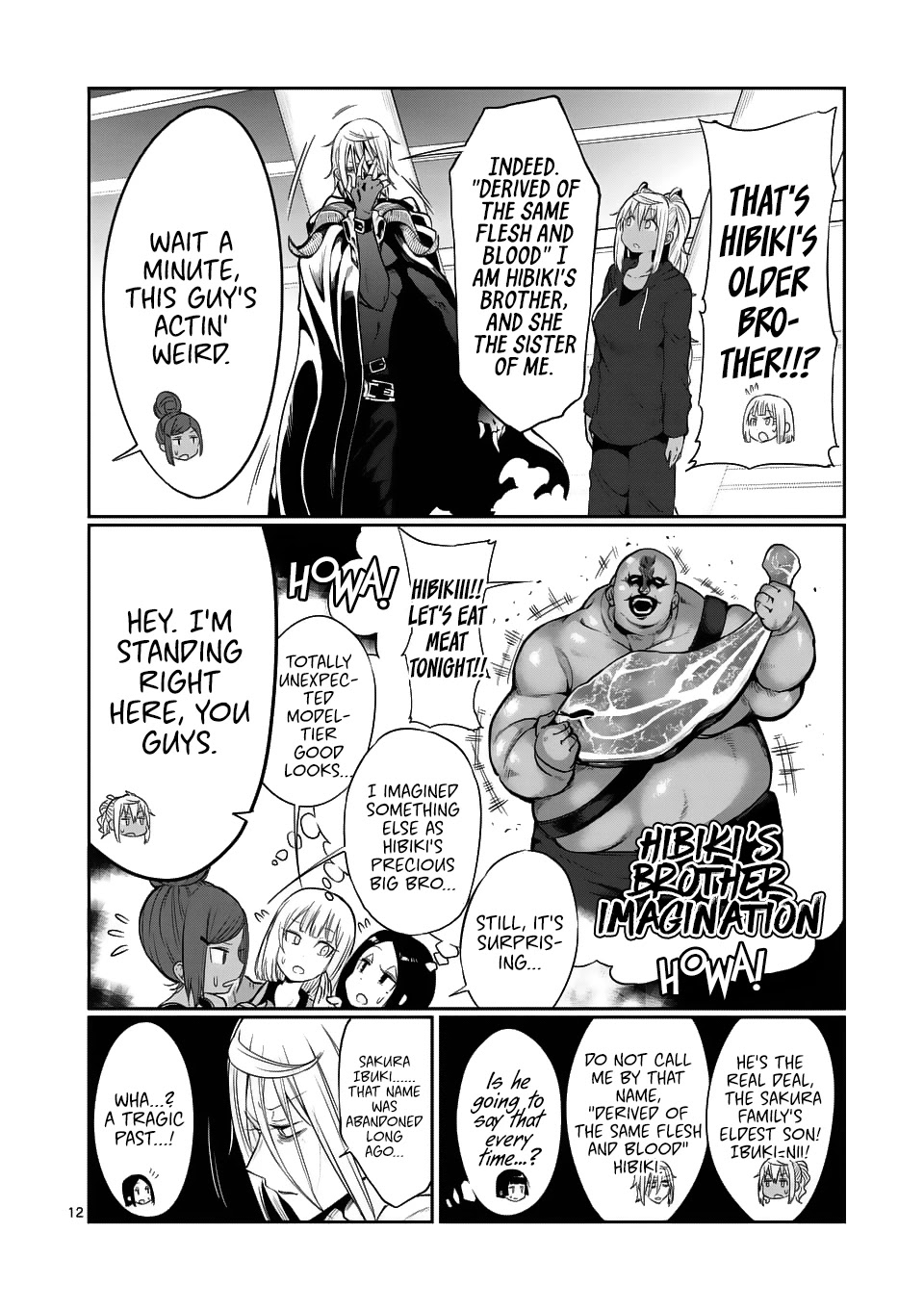 Danberu nan kiro moteru? Chapter 42 page 12 - Chapter 42: Burn Machine