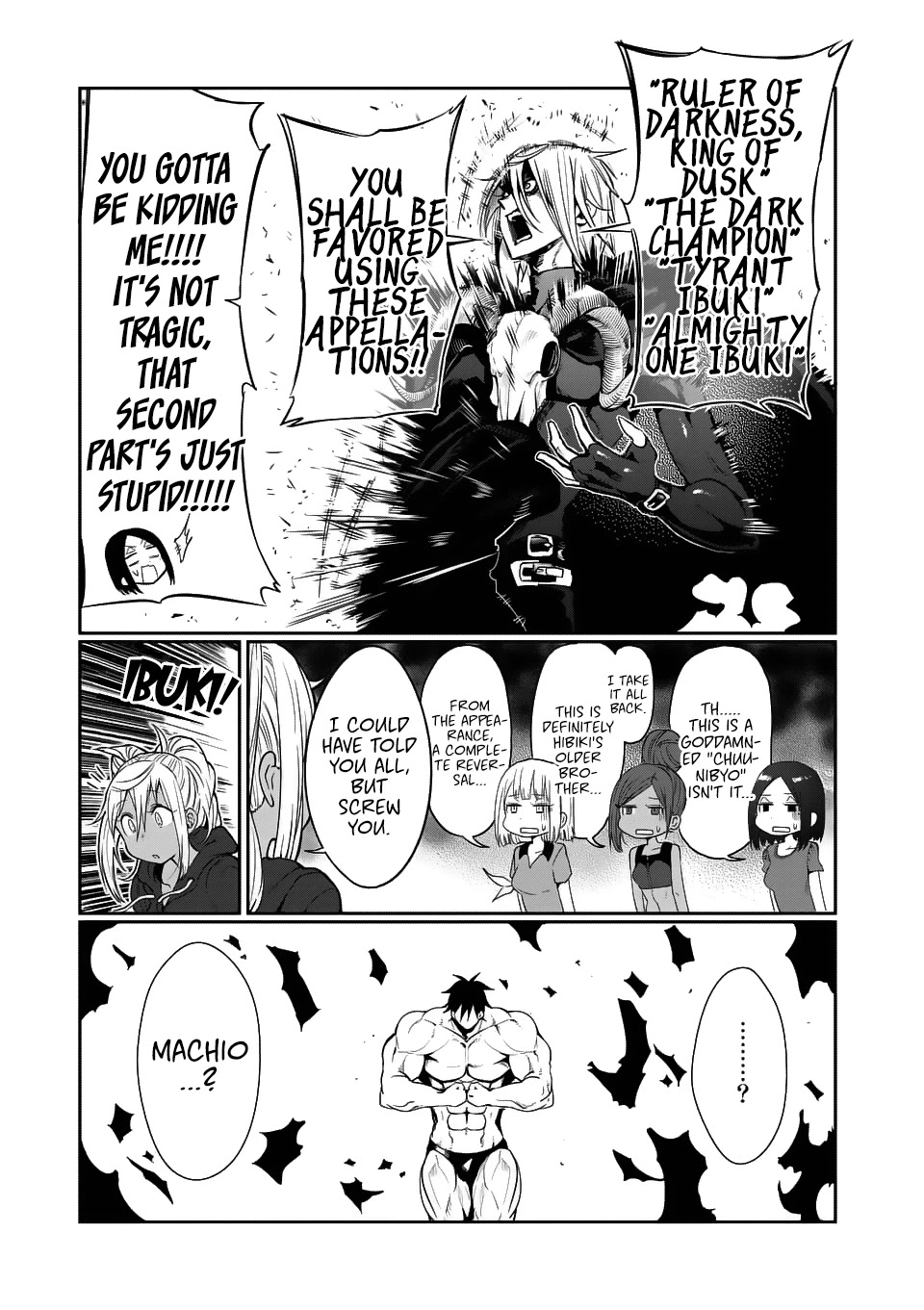 Danberu nan kiro moteru? Chapter 42 page 13 - Chapter 42: Burn Machine