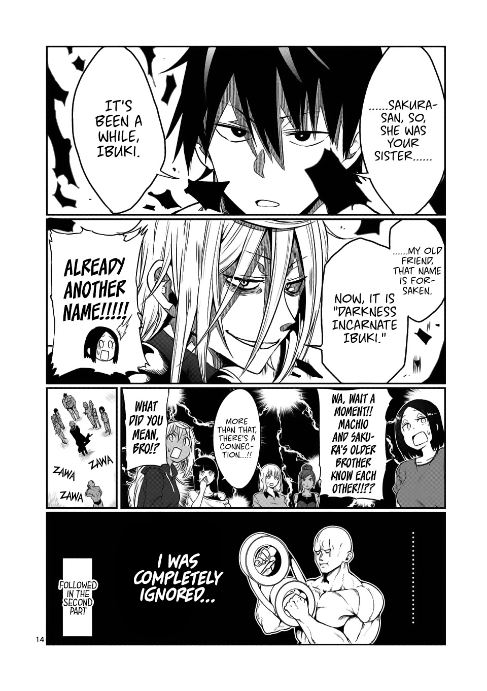 Danberu nan kiro moteru? Chapter 42 page 14 - Chapter 42: Burn Machine