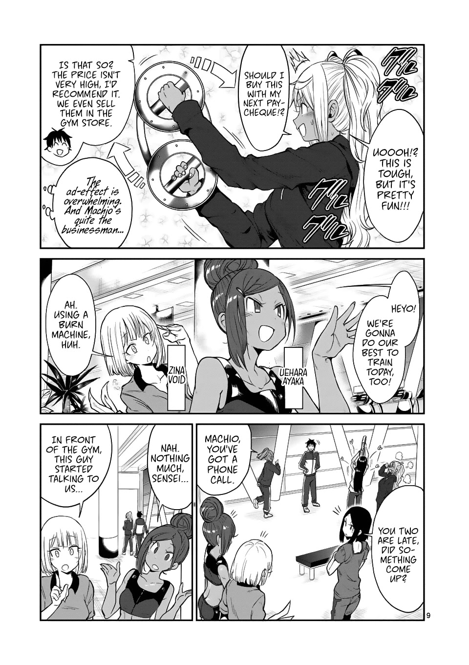 Danberu nan kiro moteru? Chapter 42 page 9 - Chapter 42: Burn Machine