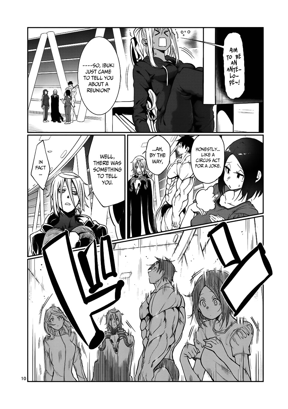 Danberu nan kiro moteru? Chapter 43 page 11 - Chapter 43: Leg Press Machine