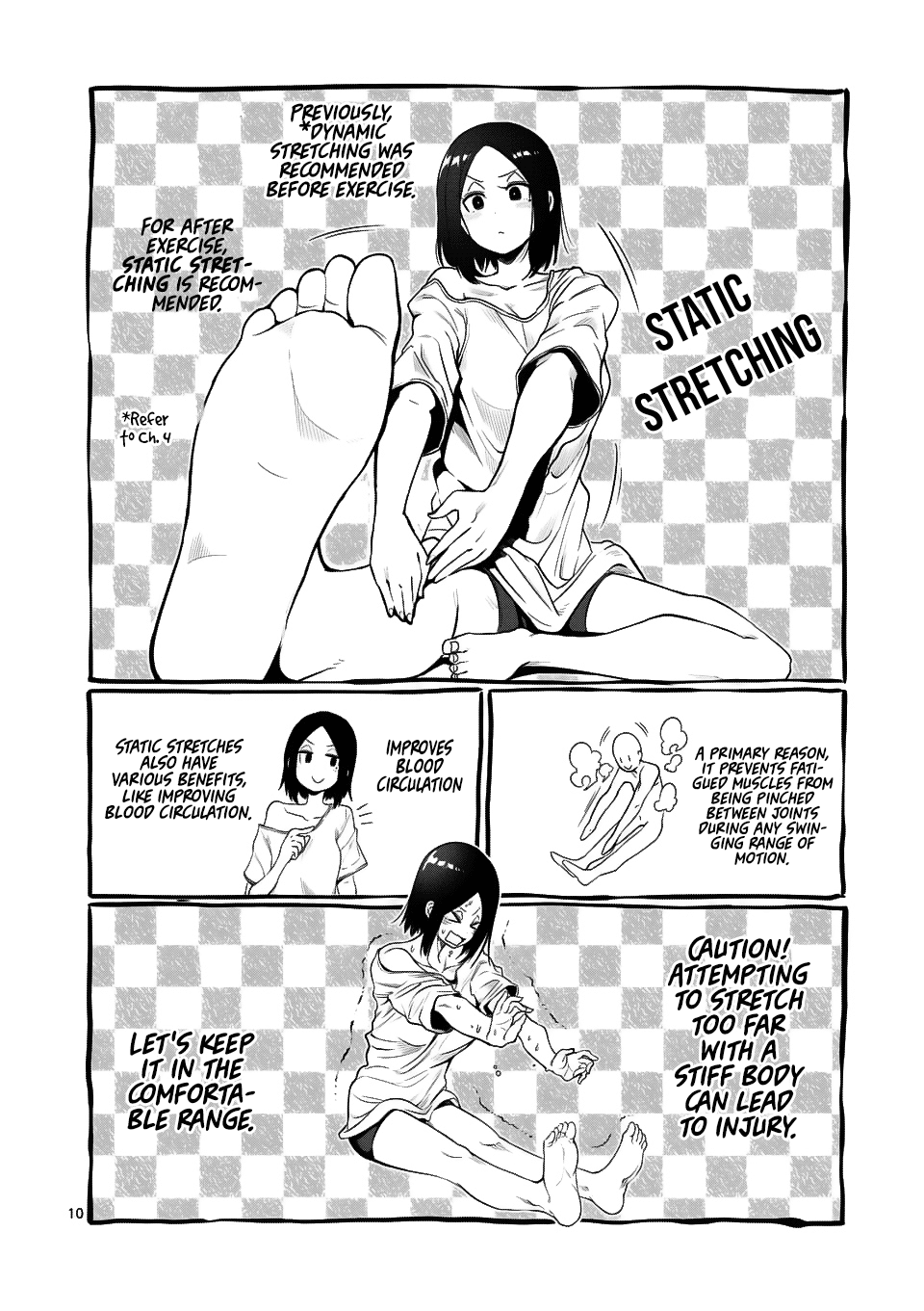 Danberu nan kiro moteru? Chapter 44 page 11 - Chapter 44: Static Stretches