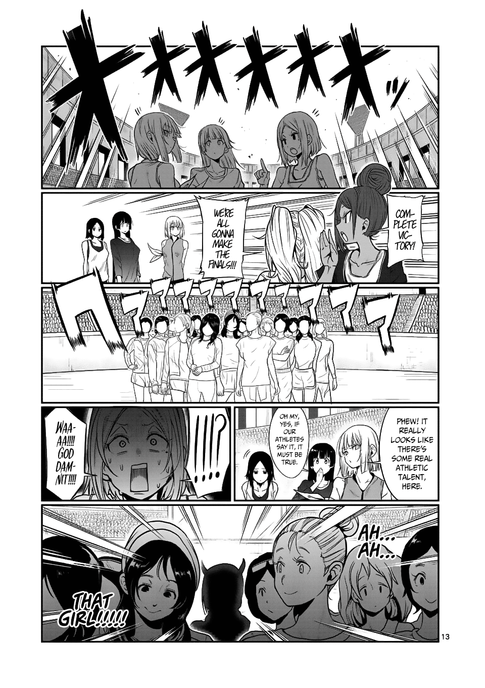 Danberu nan kiro moteru? Chapter 44 page 14 - Chapter 44: Static Stretches