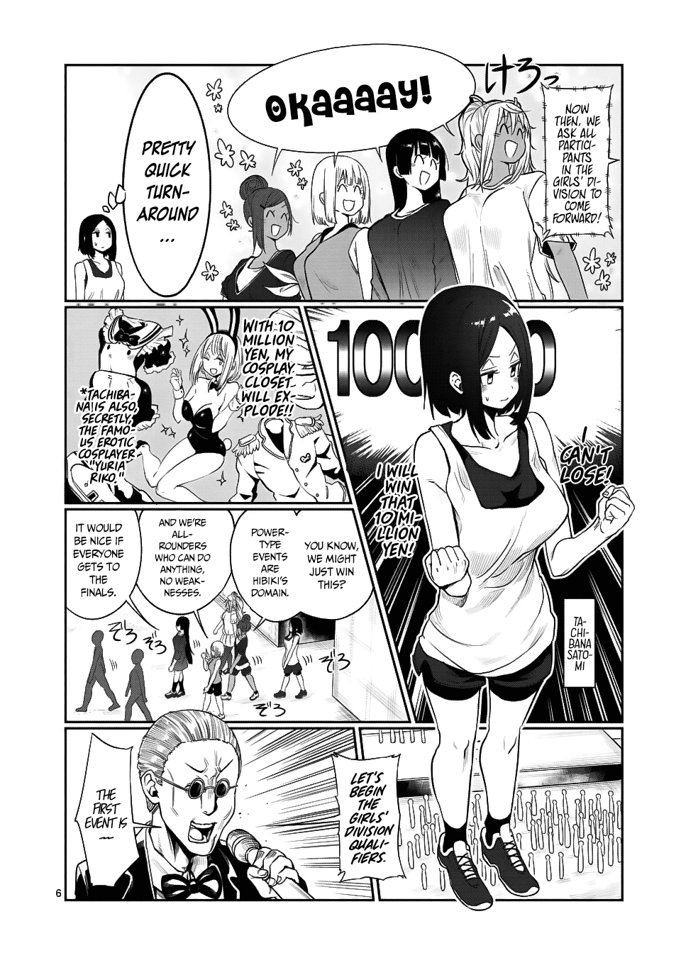 Danberu nan kiro moteru? Chapter 44 page 7 - Chapter 44: Static Stretches