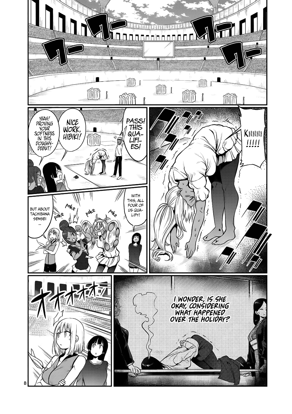 Danberu nan kiro moteru? Chapter 44 page 9 - Chapter 44: Static Stretches
