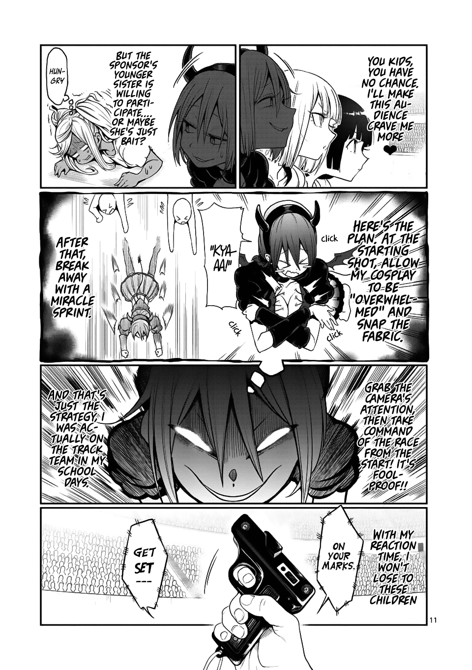 Danberu nan kiro moteru? Chapter 45 page 12 - Chapter 45: Armpit Crawl