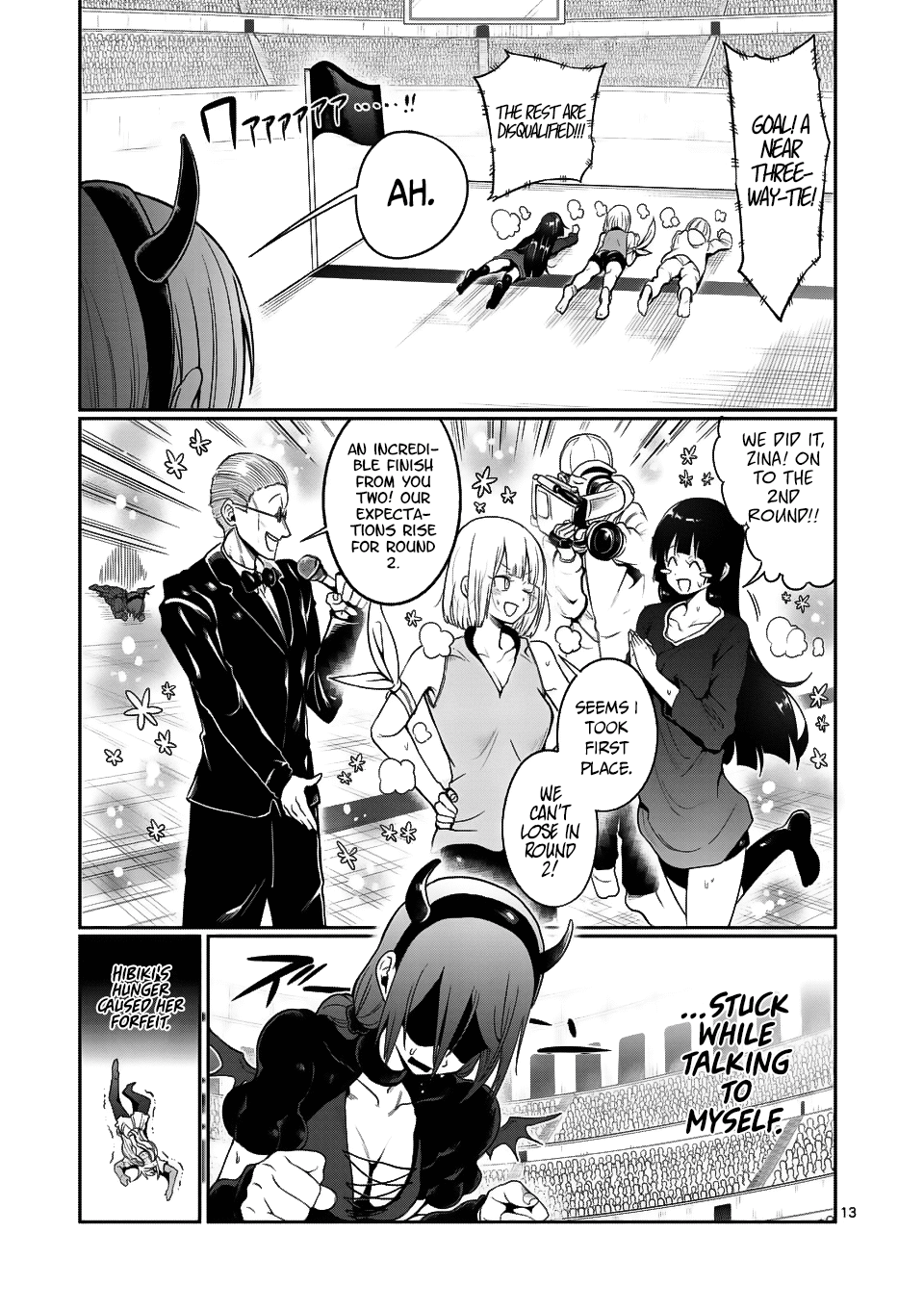 Danberu nan kiro moteru? Chapter 45 page 14 - Chapter 45: Armpit Crawl