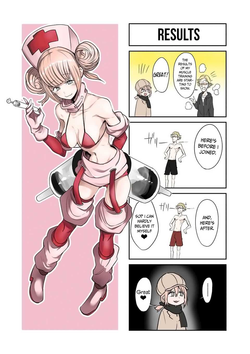 Danberu nan kiro moteru? Chapter 45 page 17 - Chapter 45: Armpit Crawl