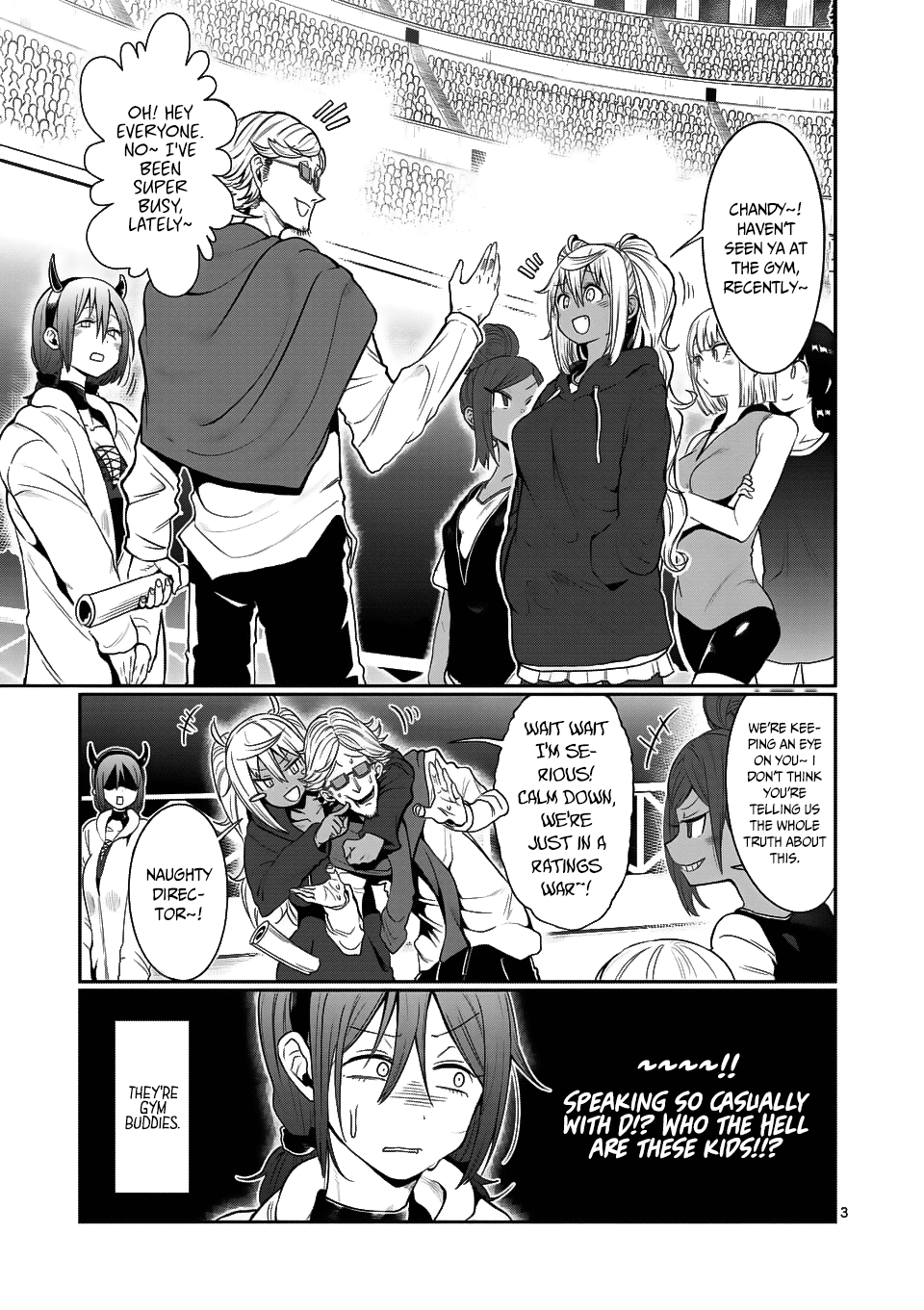 Danberu nan kiro moteru? Chapter 45 page 4 - Chapter 45: Armpit Crawl