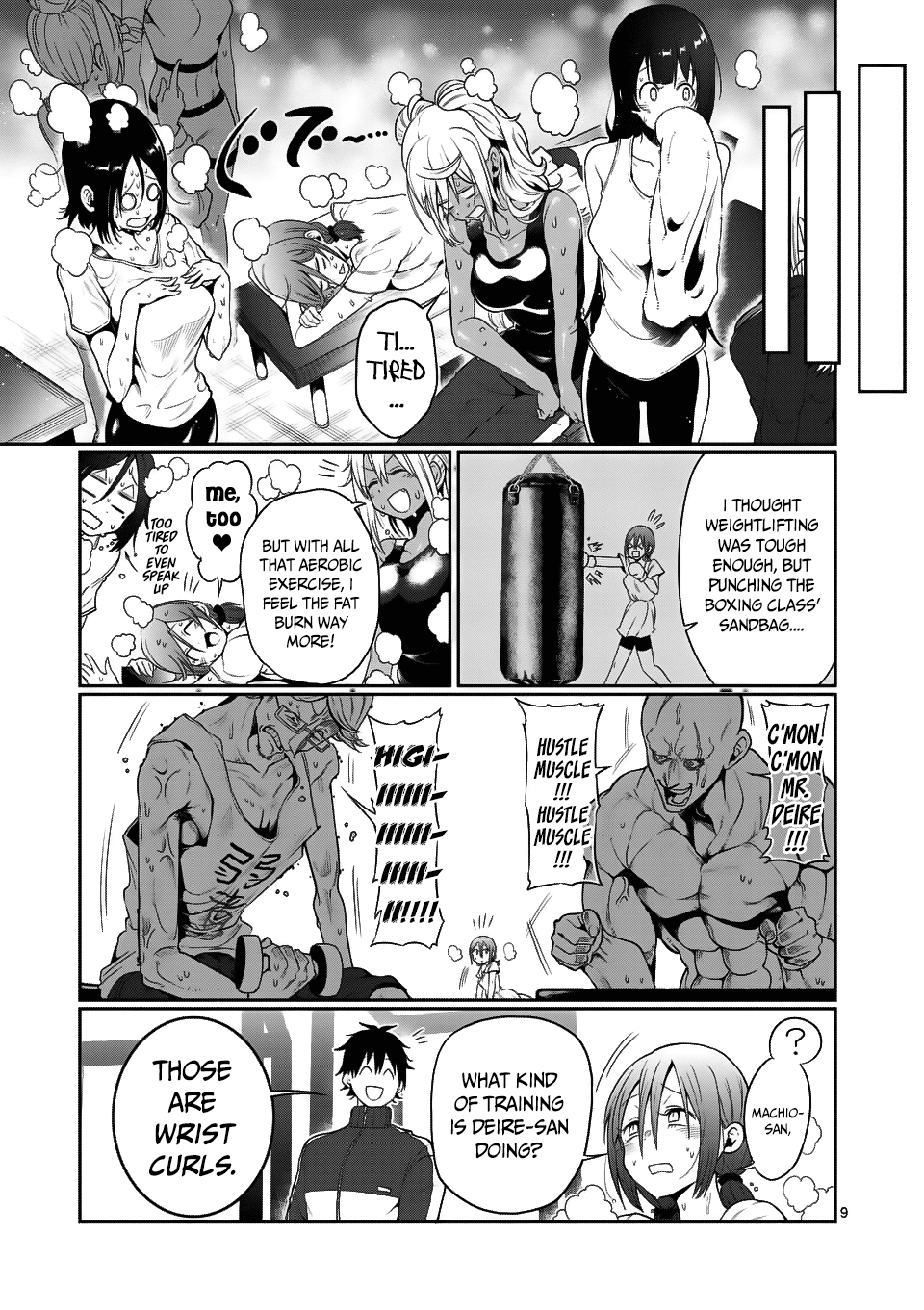 Danberu nan kiro moteru? Chapter 46 page 10 - Chapter 46: Forearm Curls