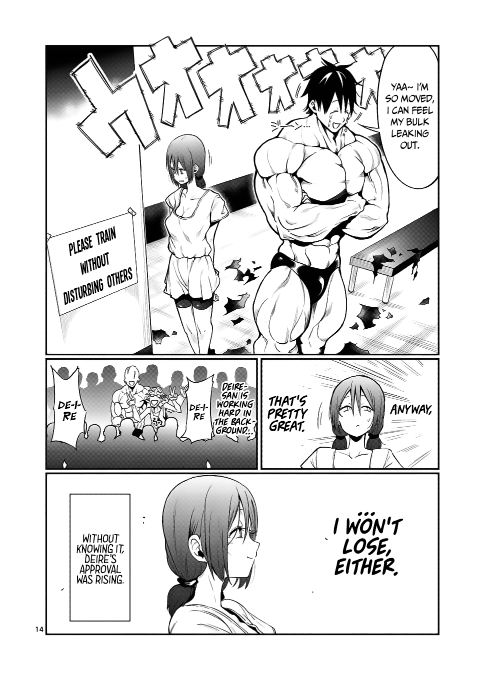 Danberu nan kiro moteru? Chapter 46 page 15 - Chapter 46: Forearm Curls