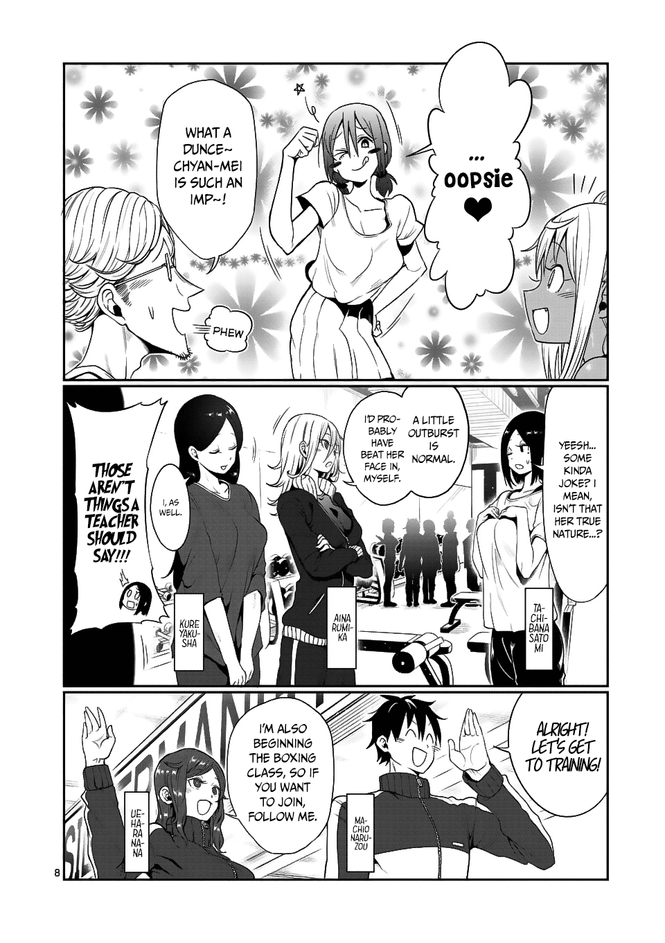 Danberu nan kiro moteru? Chapter 46 page 9 - Chapter 46: Forearm Curls