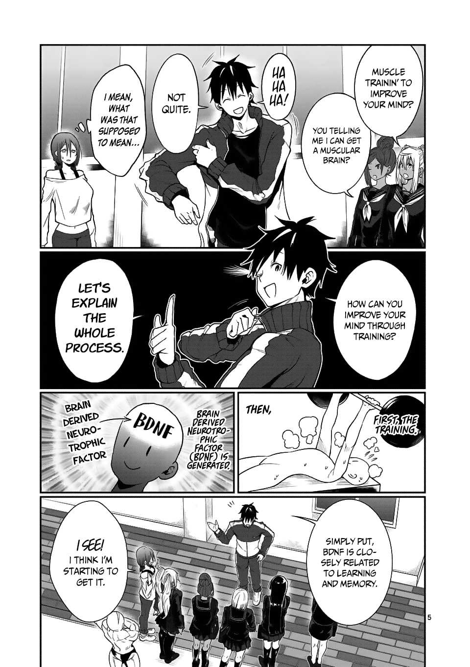 Danberu nan kiro moteru? Chapter 47 page 6 - Chapter 47: BDNF